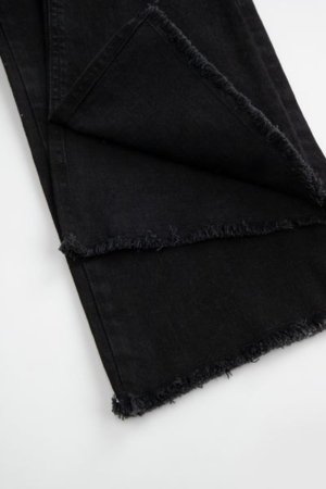 COCCODRILLO kelnės JEANS COLLECTION GIRL, juodos, ZC5123108JCG-021-146, 146 cm 