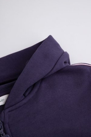 COCCODRILLO susegamas džemperis su gobtuvu, tamsiai mėlynas, cm 