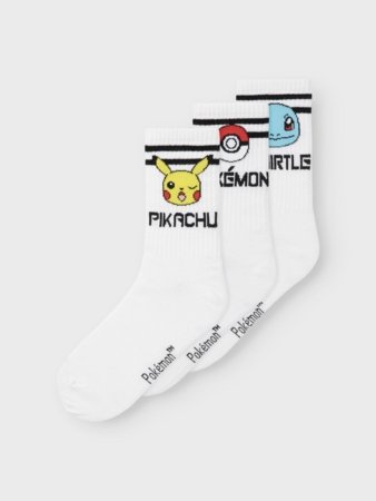 NAME IT POKEMON kojinės, 3vnt., 13243321 37-39 