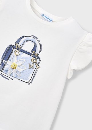 MAYORAL marškinėliai trumpomis rankovėmis, porcelain, 3.002-53, 104  cm 