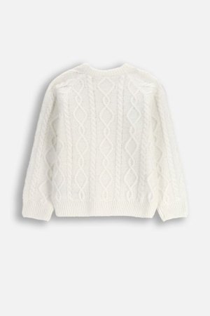 COCCODRILLO megztinis, kreminis, ZC5172101WGK-003-116, 116 cm 