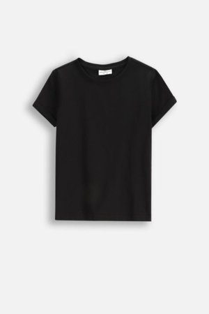 COCCODRILLO marškinėliai trumpomis rankovėmis, juodi, cm 