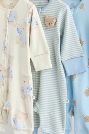 NEXT šliaužtinukas, 3 vnt., AA5955, 74-80 cm