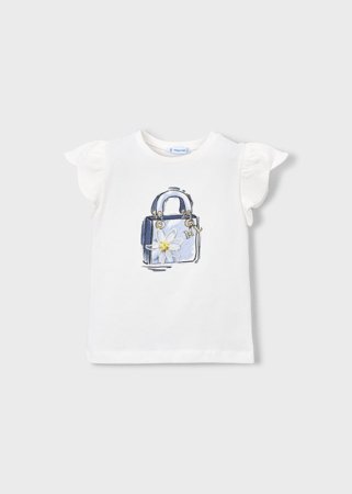 MAYORAL marškinėliai trumpomis rankovėmis, porcelain, 3.002-53, 104  cm 