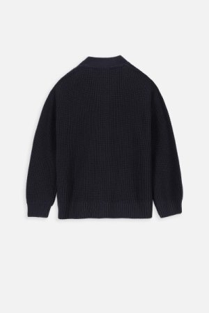 COCCODRILLO megztinis BACK TO SCHOOL GIRL, tamsiai mėlynas, ZC3172203BSG-015 ZC3172203BSG-015-152