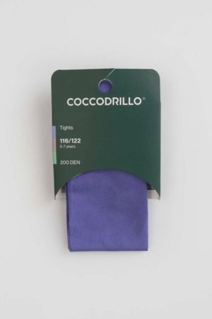 COCCODRILLO pėdkelnės TIGHT MICROFIBRE PLAIN, violetinės, cm 