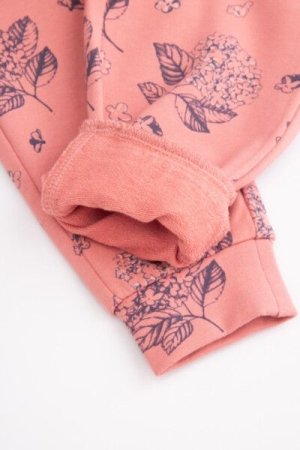 COCCODRILLO sportinės kelnės FLOWERS GIRL NEWBORN, rožinės, ZC4120102FGN-007-086, 86 cm 