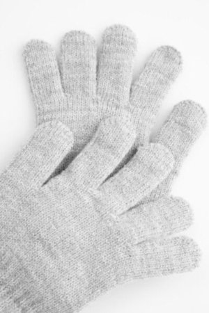 COCCODRILLO pirštinės BASIC ACCESSORIES, juodos, ZC4360302BAC-021-M, M 