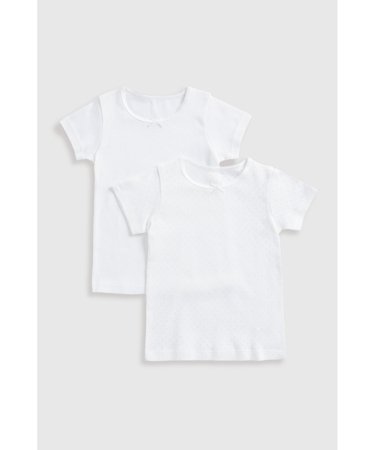 MOTHERCARE apatiniai marškinėliai trumpomis rankovėmis 2vnt.  906179