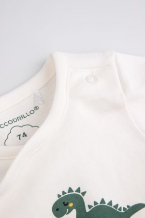 COCCODRILLO smėlinukas ilgomis rankovėmis, smėlio spalvos, dydis 