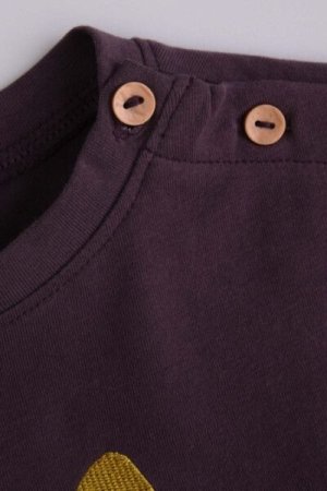 COCCODRILLO marškinėliai PASTELOVE GIRL NEWBORN, violetiniai, ZC4143102PGN-016-086, 86 cm 