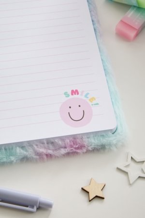 NEXT pūkuota užrašų knyga 3D, AJ0801