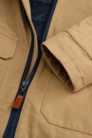 COCCODRILLO striukė OUTERWEAR BOY KIDS, kreminė, WC5152401OBK-002-122, 122 cm 