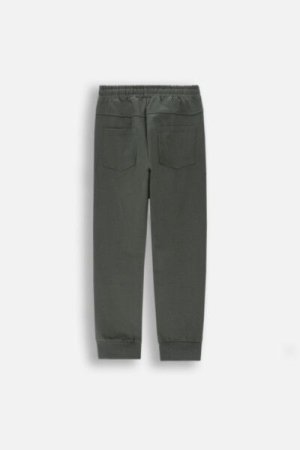 COCCODRILLO sportinės kelnės GRUNGE SWAMP BOY JUNIOR, žalios, ZC4120103GBJ-011-164, 164 cm 