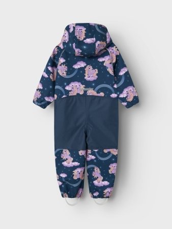 NAME IT kombinezonas, ALFA, Softshell, tamsiai mėlynas, 13223406, cm 