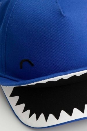 COCCODRILLO kepurė su snapeliu, mėlyna, WC6364211ALB-014-048, 48 dydis 