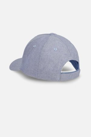 COCCODRILLO kepurė su snapeliu, mėlyna, WC6364203ALB-014-056, 56 dydis 