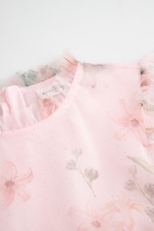 COCCODRILLO suknelė trumpomis rankovėmis, marga, dydis 