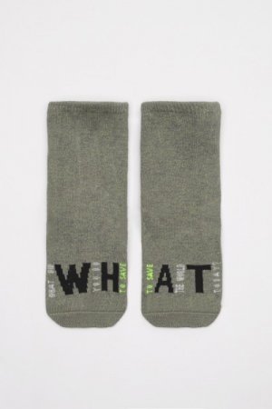 COCCODRILLO kojinės SOCKS BOY, khaki, ZC1382210SOB-027 ZC1382210SOB-027-023