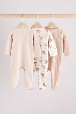 NEXT šliaužtinukas ilgomis rankovėmis, 3 vnt., E19701 80-86