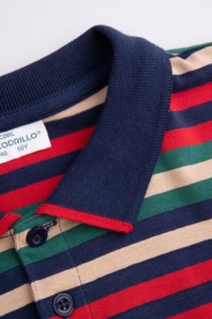 COCCODRILLO marškinėliai ELEGANT JUNIOR BOY, multicoloured, ZC4143502EJB-022-152, 152 cm 