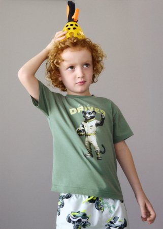 MAYORAL marškinėliai trumpomis rankovėmis, green, 3.070-53, 122  cm 