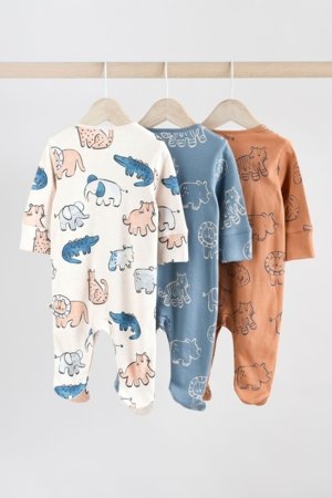 NEXT šliaužtinukas ilgomis rankovėmis, 3 vnt., AA5960, 80-86 