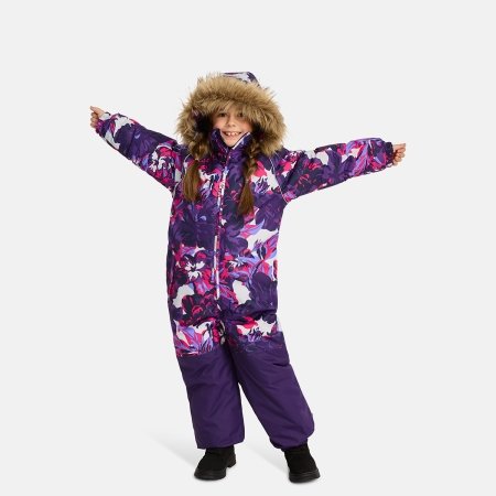 HUPPA žieminis lauko kombinezonas WILLE 2, violetinės, 36430220-44273, 140 cm 