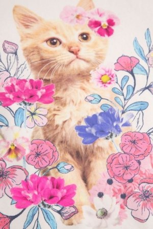 COCCODRILLO marškinėliai ilgomis rankovėmis, kreminiai, WC6143103FGK-003-098 