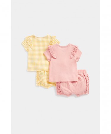 MOTHERCARE marškinėliai trumpomis rankovėmis ir šortai, 2 vnt., EC497 628591