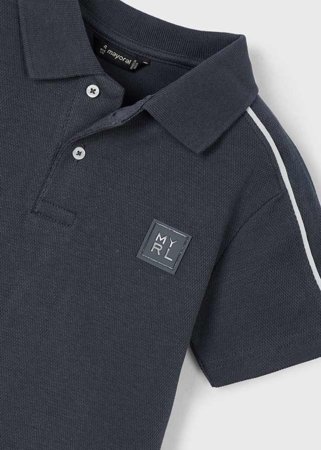 MAYORAL polo marškinėliai trumpomis rankovėmis, asphalt, 3108-68, 140 cm 