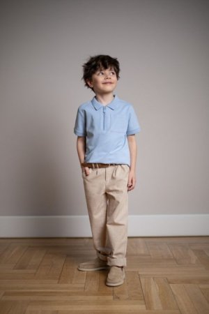 COCCODRILLO kelnės, smėlio spalvos, WC6119101EJB-002-134, 134 cm 