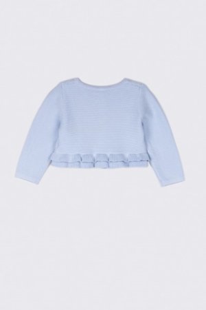 COCCODRILLO megztinis ELEGANT BABY GIRL, mėlynas, 74 cm, WC2172201EBG-014 WC2172201EBG-014-092