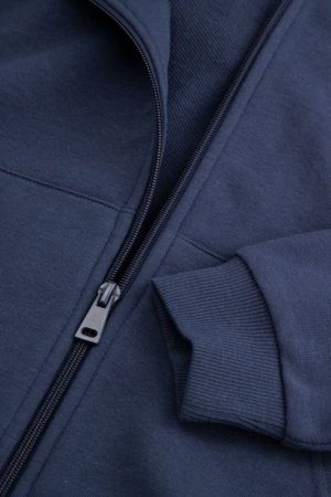 COCCODRILLO susegamas džemperis su gobtuvu, tamsiai mėlynas, cm 