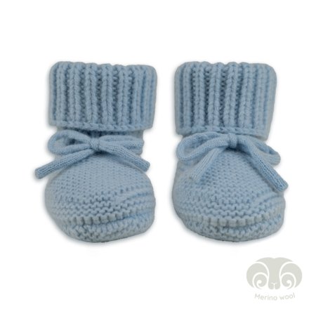 LODGER merino vilnos batukai, blue fogg, blue, 0-6m., SLM 110_0-6 