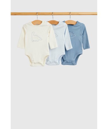 MOTHERCARE smėlinukas ilgomis rankovėmis 3 vnt., IF260 74 