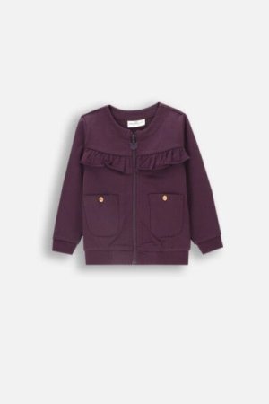 COCCODRILLO susegamas megztinis PASTELOVE GIRL NEWBORN, violetinis, ZC4132202PGN-016-086, 86 cm 