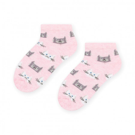 STEVEN Kojinės Pink 004-047 26-28 004-047