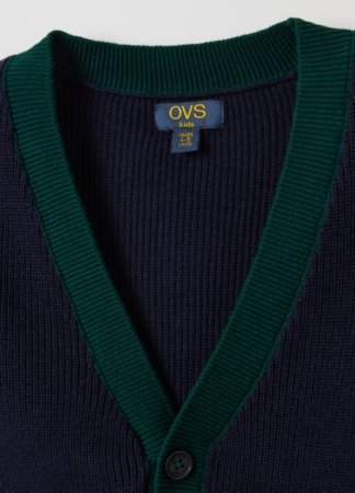 OVS susegamas megztinis, tamsiai mėlynas, 140 cm, 002105904 