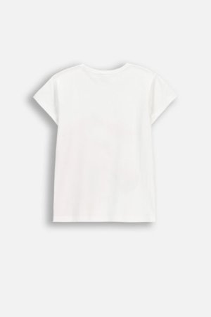 COCCODRILLO marškinėliai trumpomis rankovėmis, balti, cm 