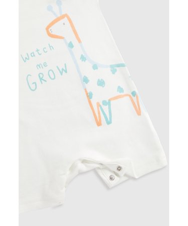 MOTHERCARE šliaužtinukas trumpomis rankovėmis 2 vnt., HD704 74 