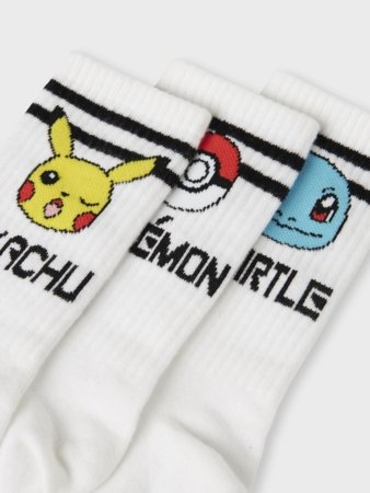 NAME IT POKEMON kojinės, 3vnt., 13243321 37-39 