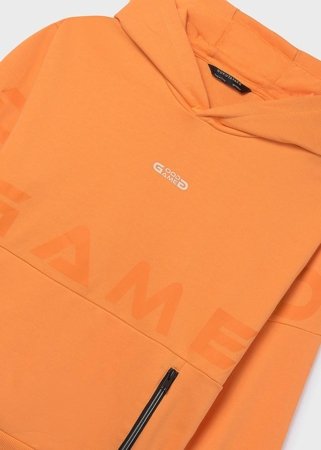 MAYORAL susegamas džemperis su gobtuvu, apricot, 6.411-55, 140 cm 