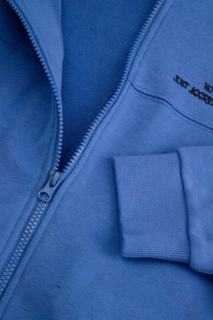 COCCODRILLO susegamas džemperis su gobtuvu, mėlynas, cm 