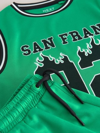 NEXT marškinėliai be rankovių ir šortai, Y02990, 98 cm 