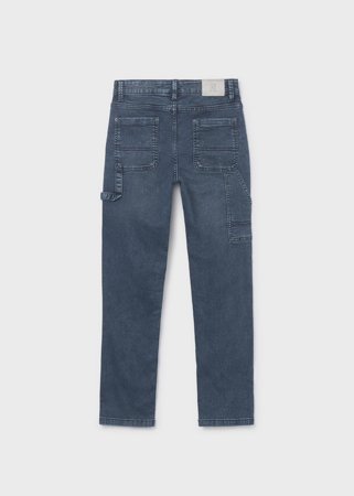 MAYORAL kelnės, blue black, 7.558-24 
