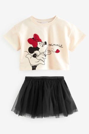 NEXT MINNIE MOUSE marškinėliai trumpomis rankovėmis ir sijonas, N32665 