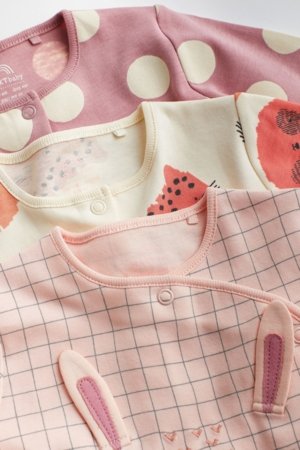 NEXT šliaužtinukas ilgomis rankovėmis, 3vnt., D59174 68-74 