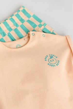 NEXT marškinėliai trumpomis rankovėmis ir šortai, AJ7214, 80-86