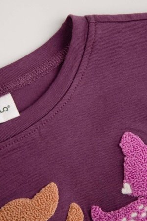 COCCODRILLO marškinėliai, violetiniai, ZC5143104WGK-016-116, 116 cm 